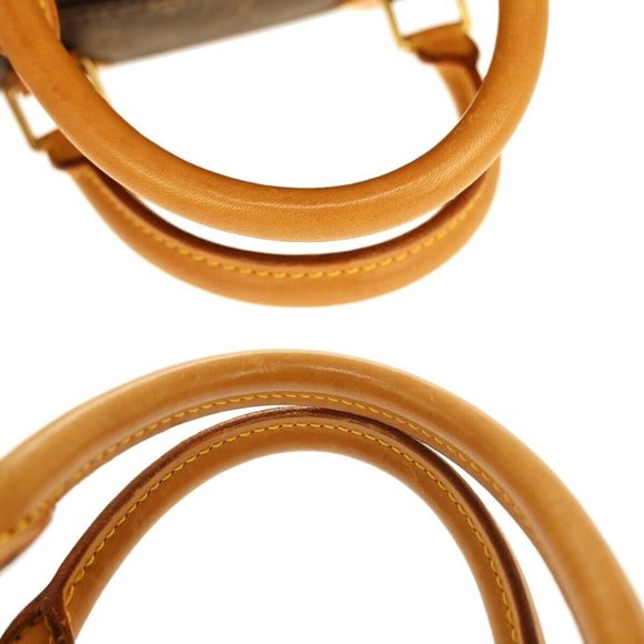 Authentic LOUIS VUITTON Speedy Travel Hand Bag Monogram Leather Brown - Picture 6 of 16